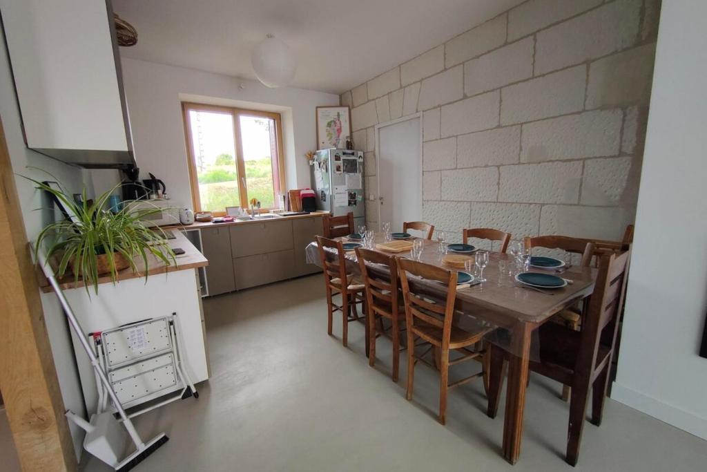 Kuchyňa alebo kuchynka v ubytovaní Bel Air Frais proche Beauval & châteaux de la Loire