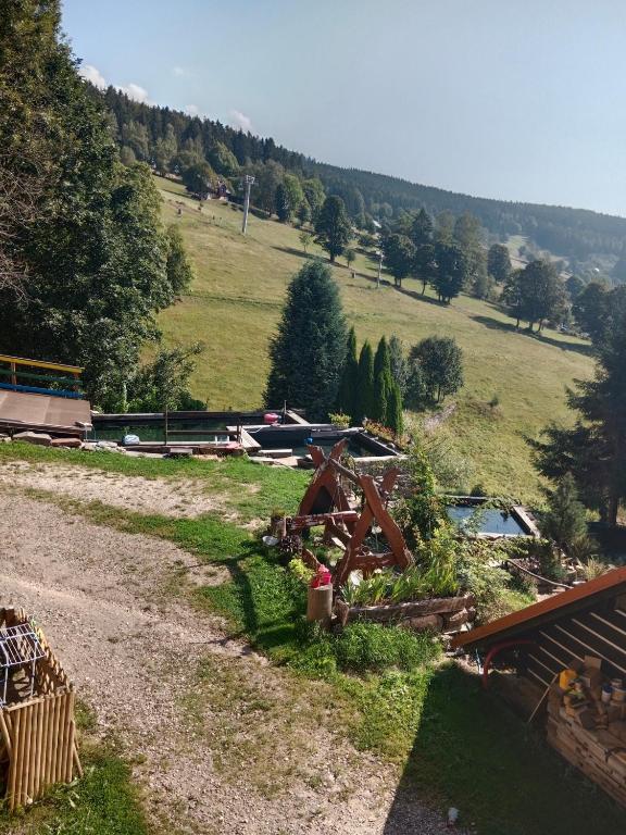 Příroda nedaleko penzionu