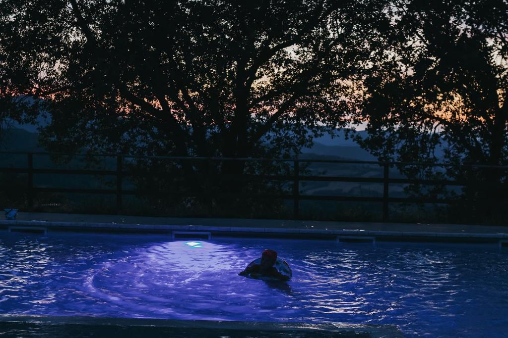 Bazén v ubytování Luna del Monte nebo v jeho okolí