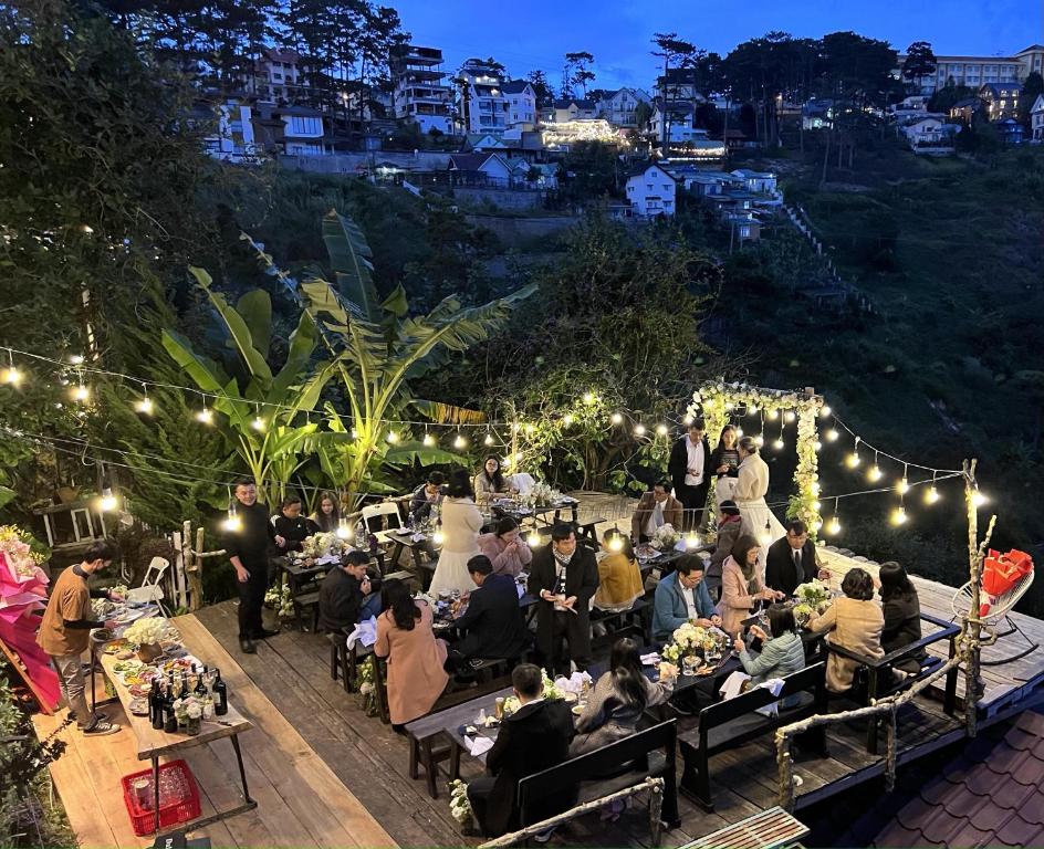 Restaurace v ubytování An Yên Villa Đà Lạt