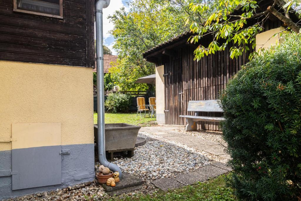 Zahrada ubytování Ferienhaus klein und fein