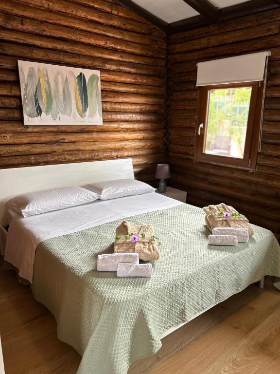 Postel nebo postele na pokoji v ubytování Chalet Seaview by AR Group Hotels