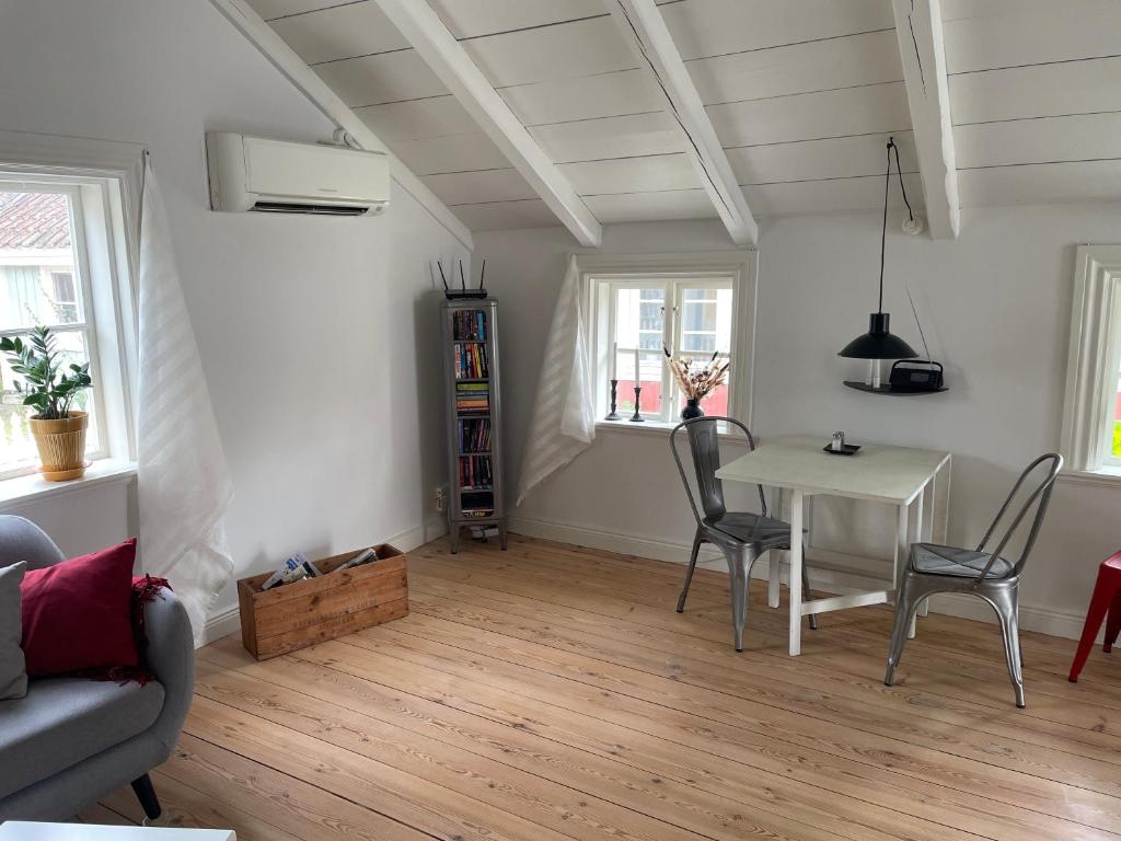 Posezení v ubytování Båtmansstugan i Gamla Stan