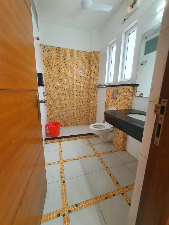 Kuchyň nebo kuchyňský kout v ubytování Mallenzo Suites Dlf Phase 1