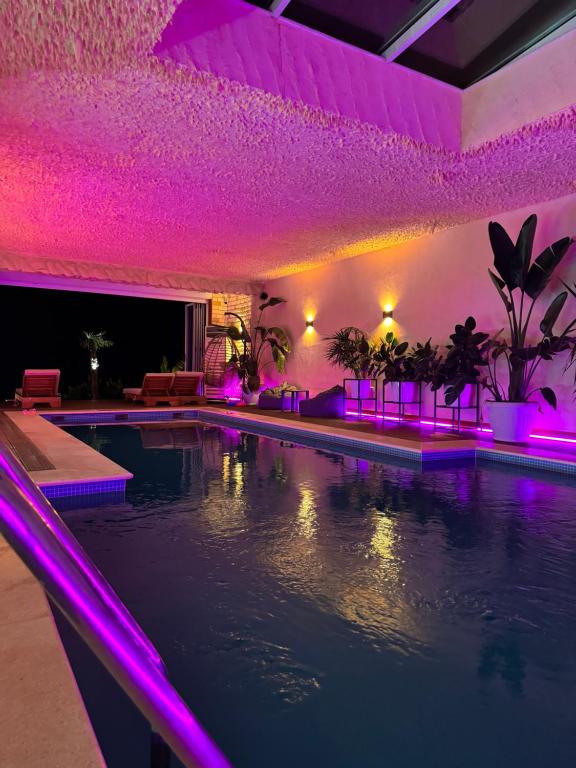 Bazén v ubytování Festim Villa Hotel nebo v jeho okolí