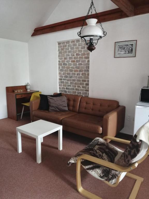 Posezení v ubytování Apartman Reduta