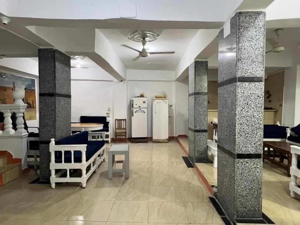 Kuchyň nebo kuchyňský kout v ubytování SWEET HOSTEL LUXOR