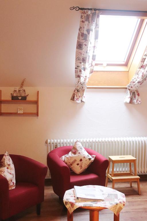 Posezení v ubytování Landpension Pferdekoppel - B&B - Self Checkin