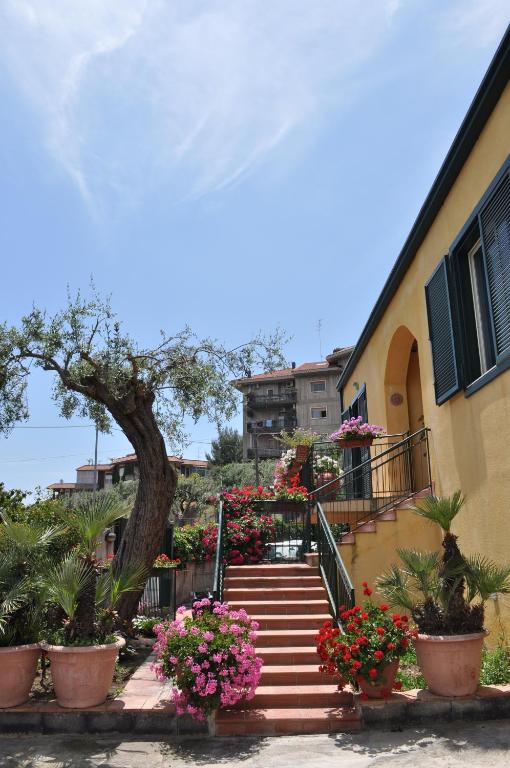Zahrada ubytování B&B Stella Marina