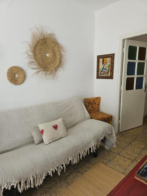 Posezení v ubytování deux Studio avec patio a Sidi Bousaid