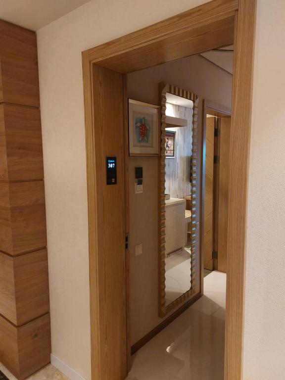 Koupelna v ubytování Dreamlend oasis chakvi Apartament