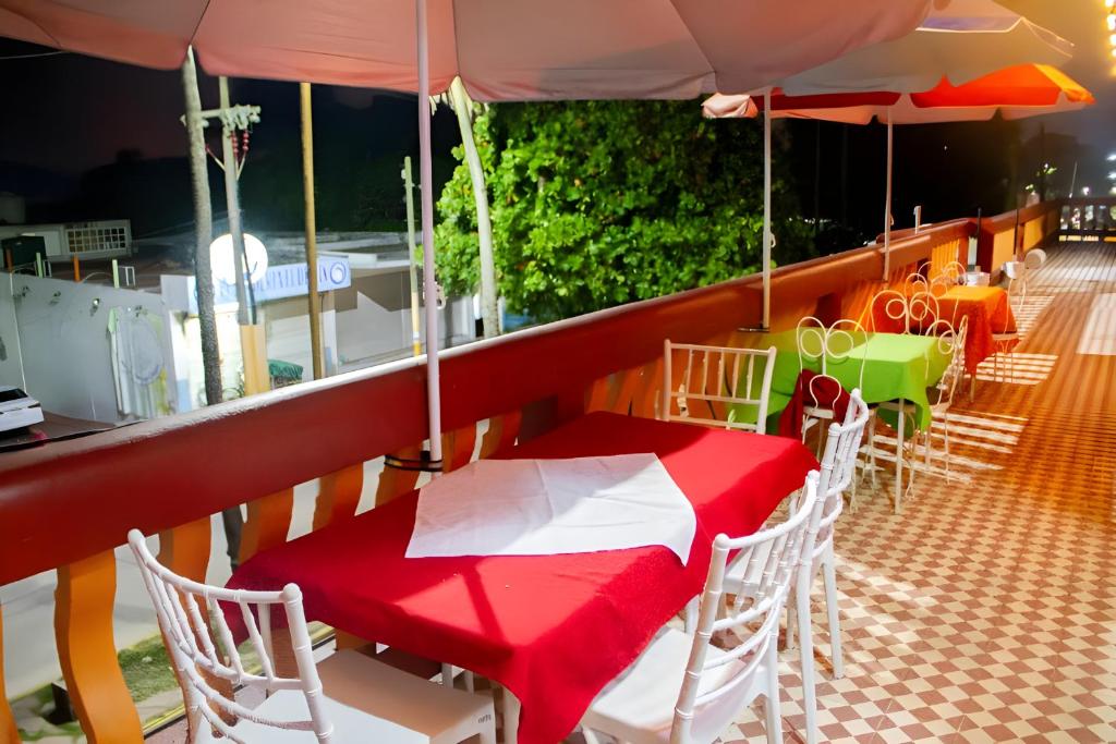 Balkón nebo terasa v ubytování Hotel Cortaza Galería