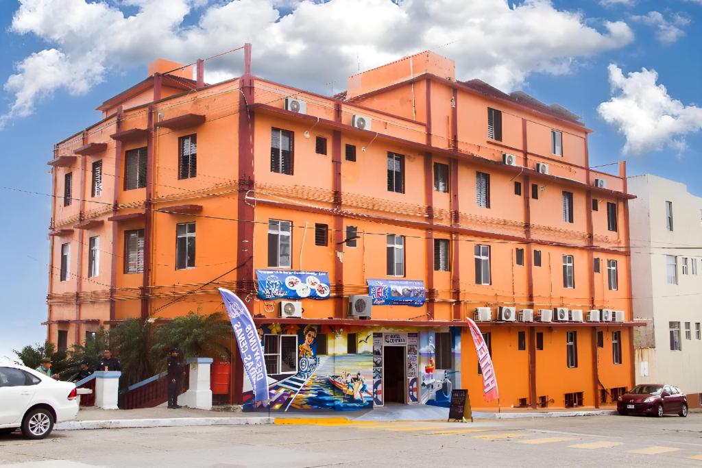 Budova, kde se hotel nachází