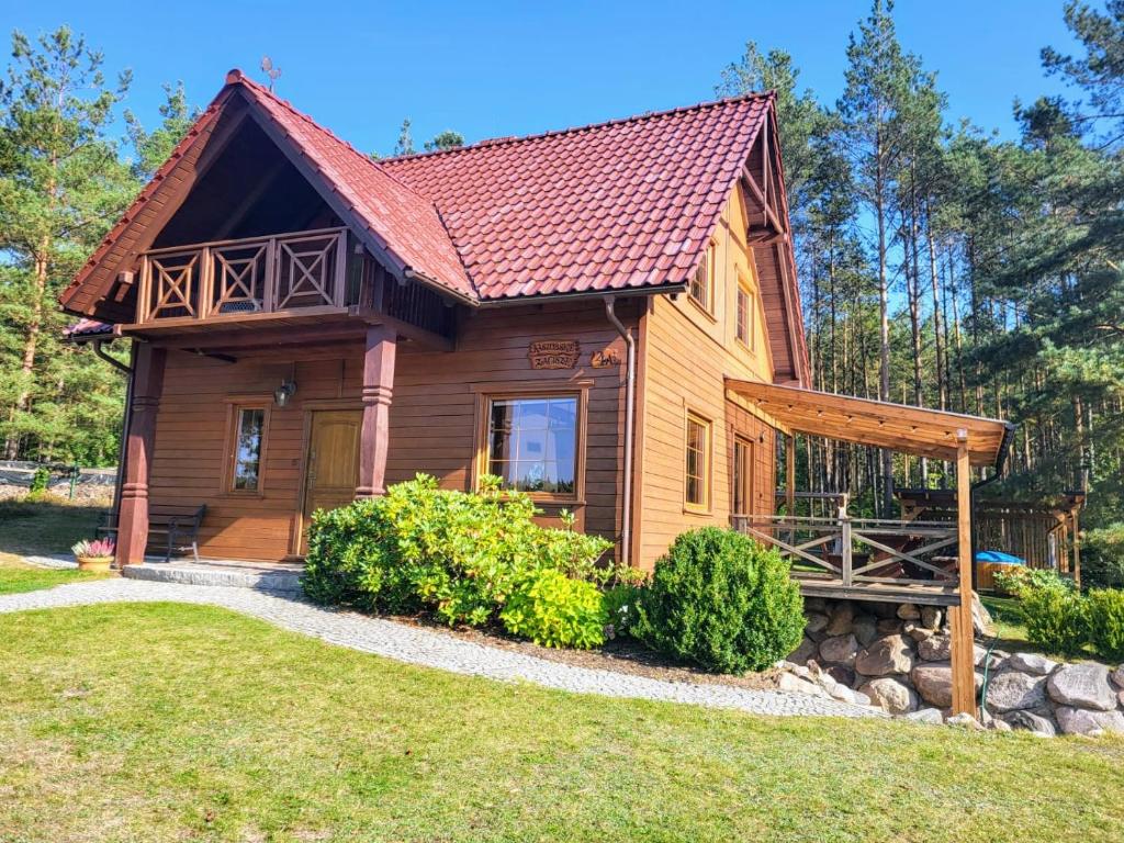 Kaszubskie Zacisze dom nad jeziorem, sauna, balia ogrodowa - Villa Con Tre Camere Da Letto