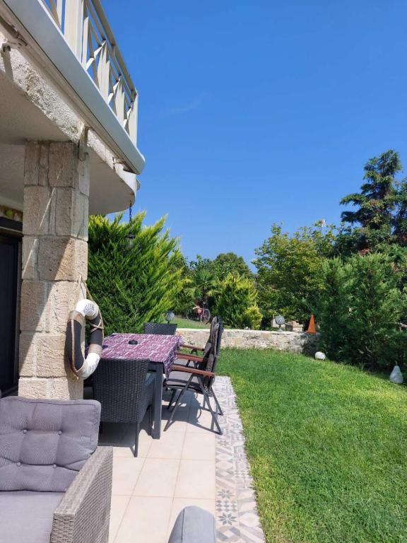 Zahrada ubytování STONE Villa