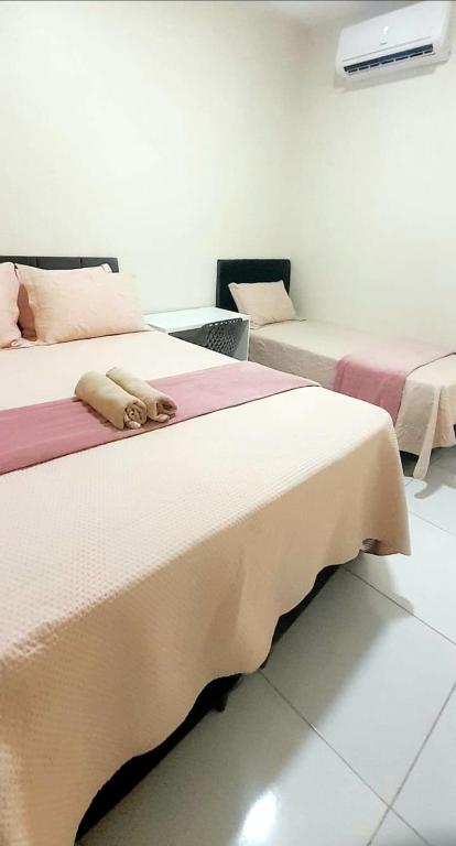 Postel nebo postele na pokoji v ubytování DUNAS RESIDENCE CASA 14