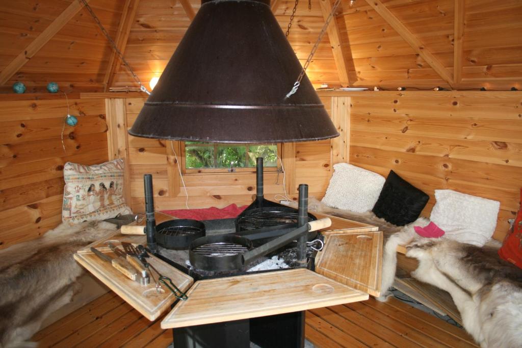 Posezení v ubytování Ceecliff House