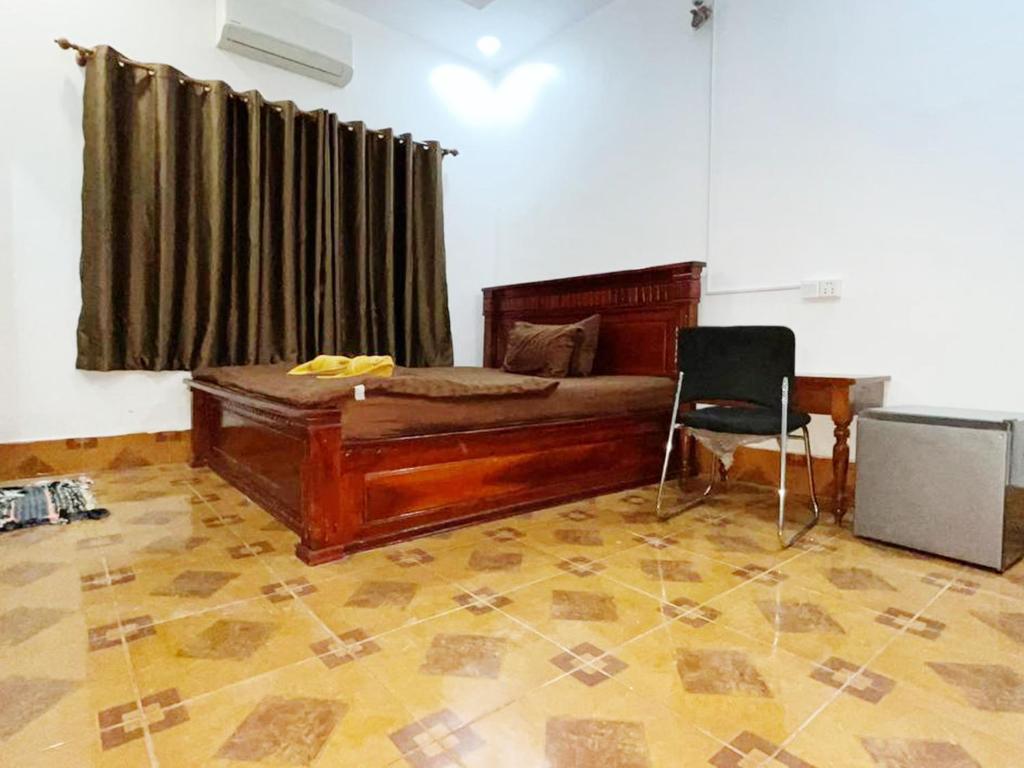 Posezení v ubytování Takeo Guesthouse