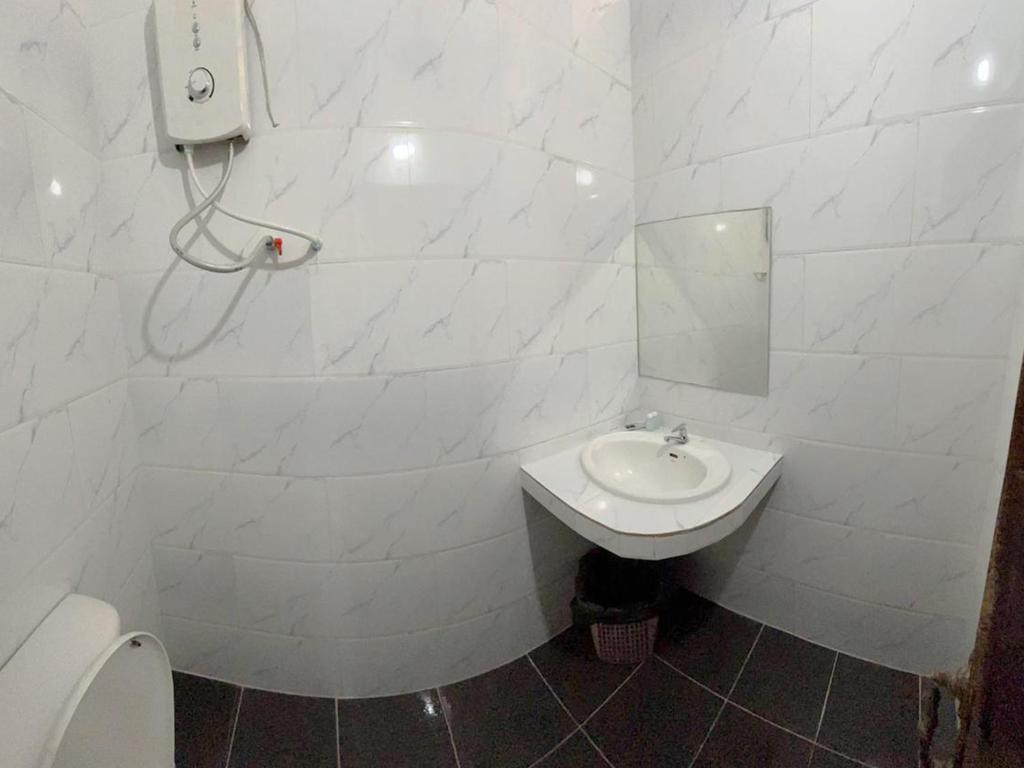 Koupelna v ubytování Takeo Guesthouse