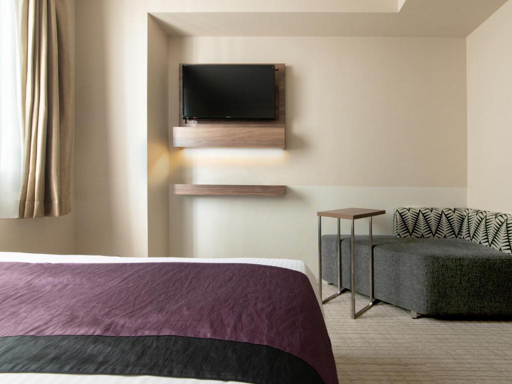 TV a/nebo společenská místnost v ubytování Hotel Vista Nagoya Nishiki