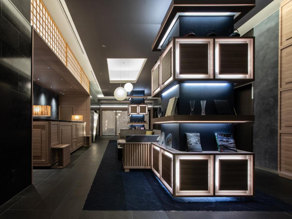 Kuchyň nebo kuchyňský kout v ubytování Hotel Vista Nagoya Nishiki