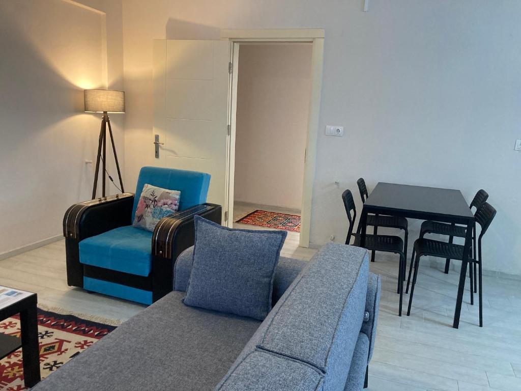 Posezení v ubytování Dalaman Pansiyon & Family rooms