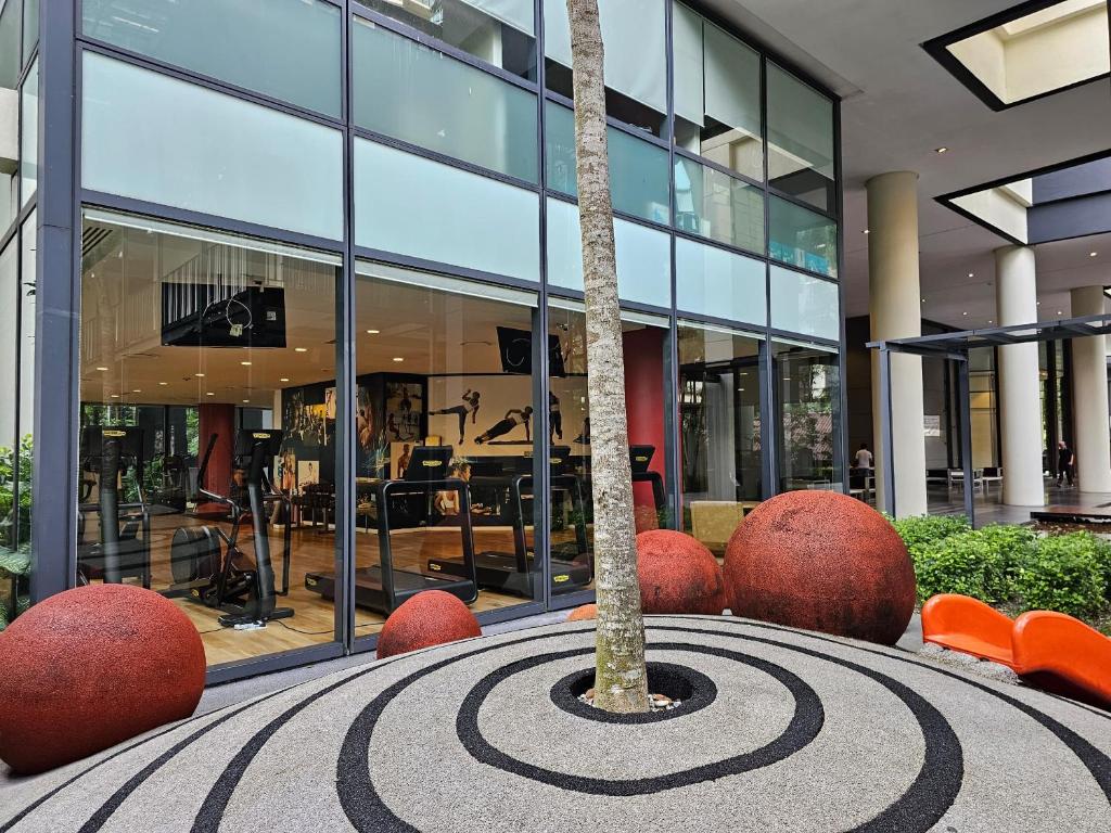 Fitness centrum a/nebo fitness zařízení v ubytování City Vibe Oasis St Mary Pavilion KLCC 3Bed6pax