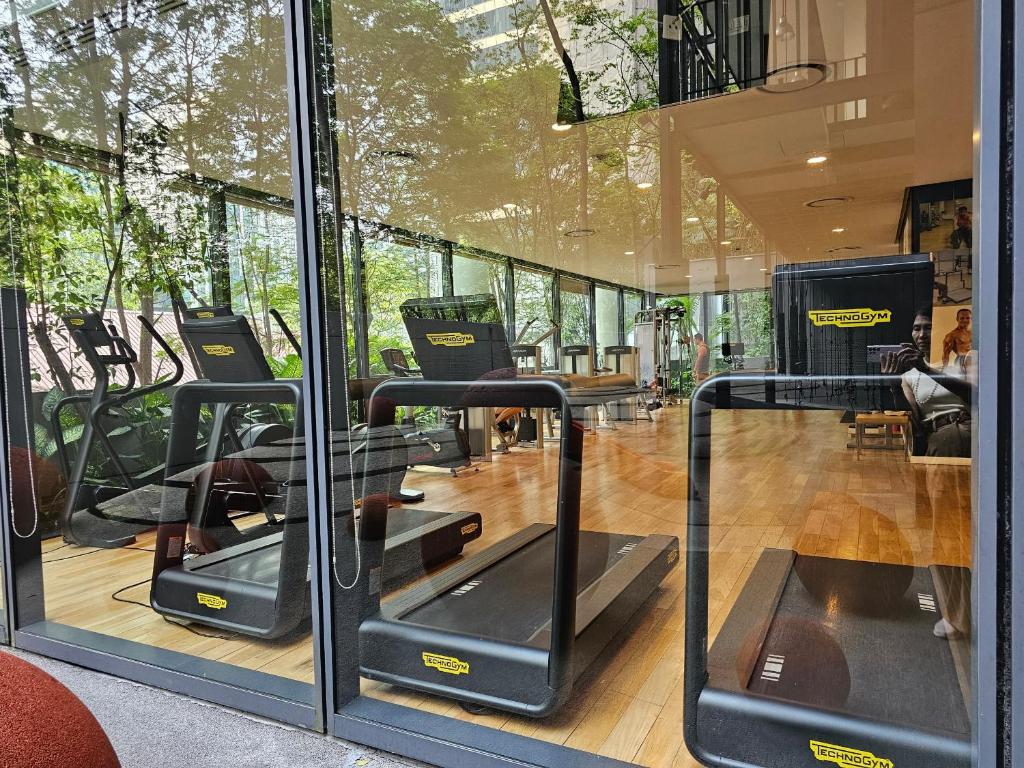 Fitness centrum a/nebo fitness zařízení v ubytování City Vibe Oasis St Mary Pavilion KLCC 3Bed6pax