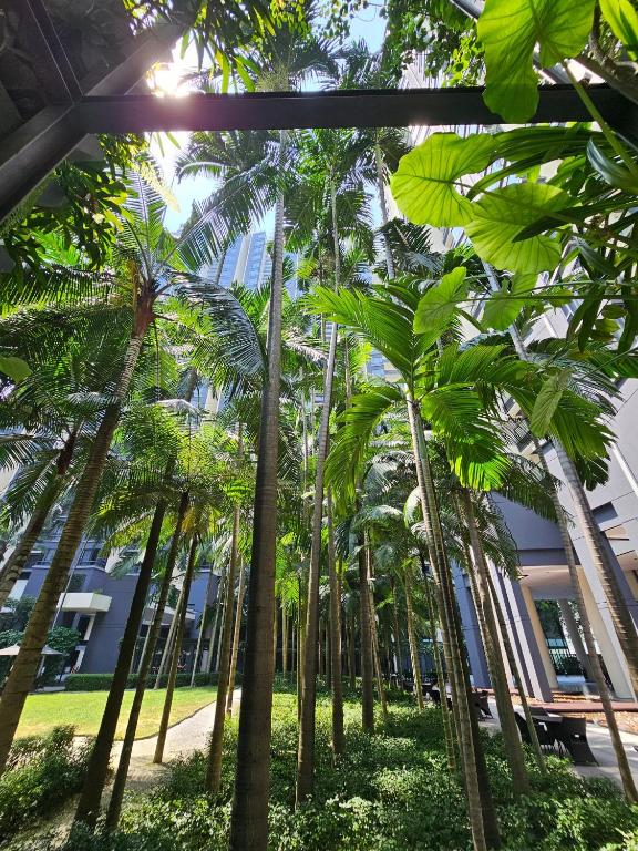 Zahrada ubytování City Vibe Oasis St Mary Pavilion KLCC 3Bed6pax
