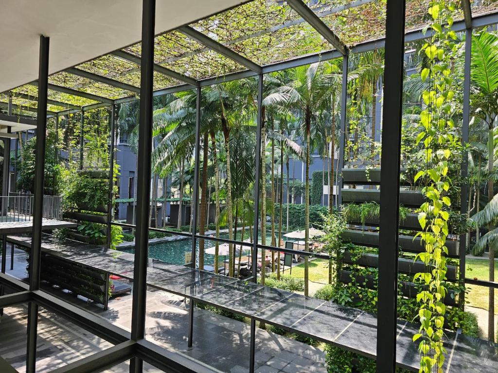 Zahrada ubytování City Vibe Oasis St Mary Pavilion KLCC 3Bed6pax