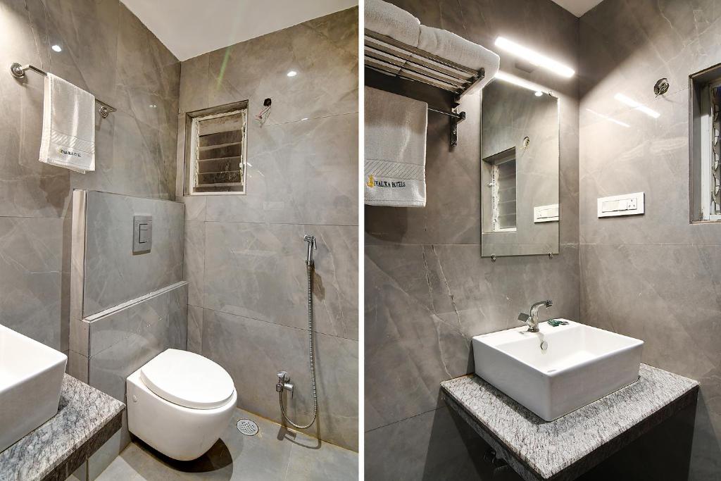 Koupelna v ubytování FabHotel Sivalika Inn - Belur Math