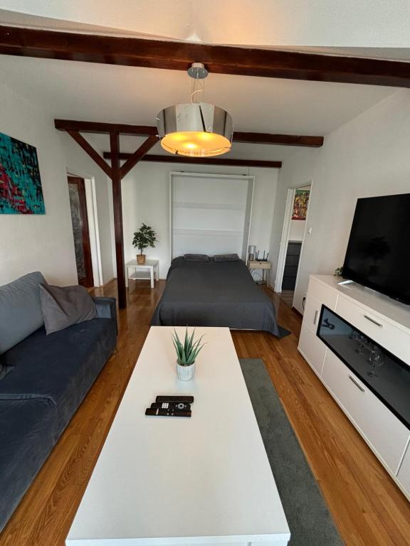 Obývacia zóna apartmánu B‑Rent Martin Sever
