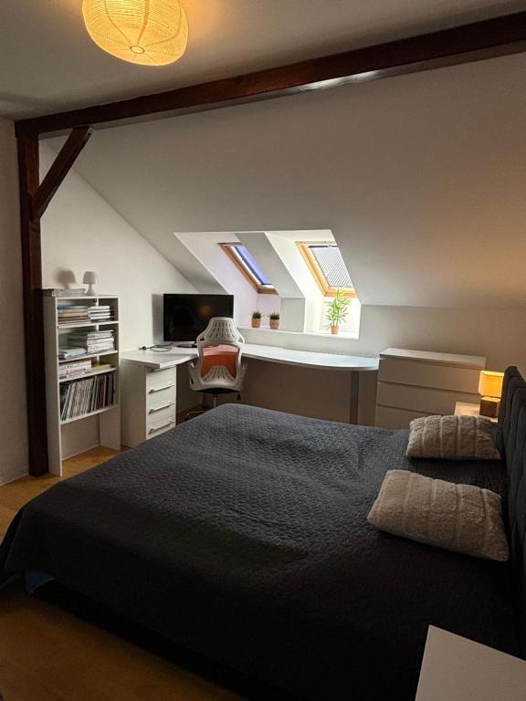 Pohodlný interiér apartmánu B‑Rent Martin Sever