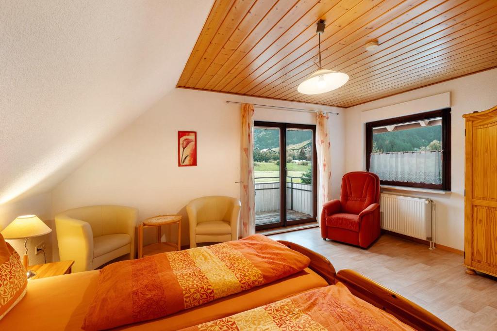 Posezení v ubytování Gästehaus Retsch