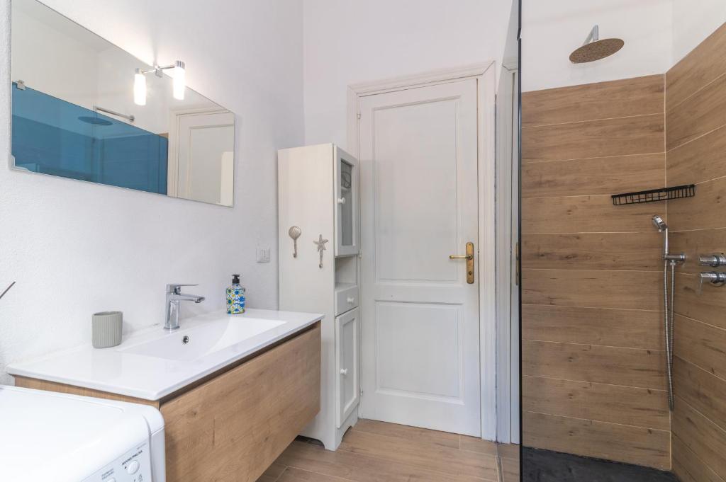 Kúpeľňa v ubytovaní Villa Rosa sul mare