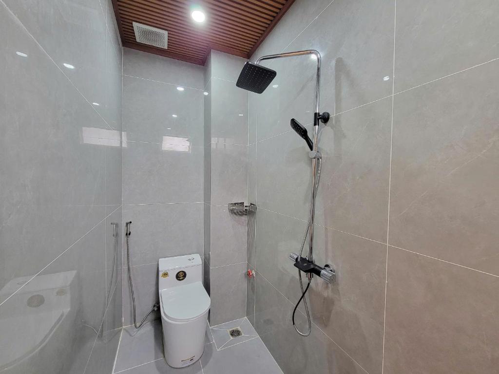 Koupelna v ubytování Savio Hotel Trieu Viet Vuong