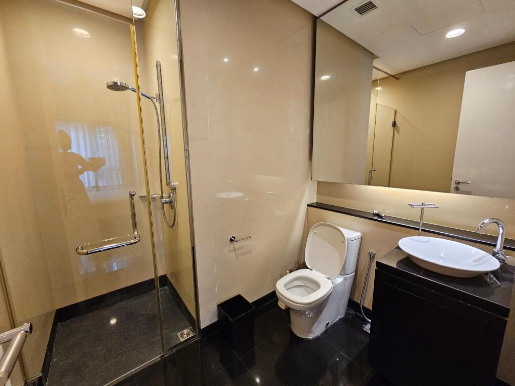 Koupelna v ubytování City Vibe Oasis St Mary Pavilion KLCC 3Bed6pax