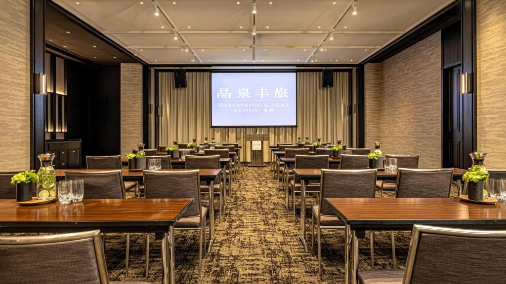 Konferenční prostory v ubytování 北投晶泉丰旅 Wellspring by Silks Beitou