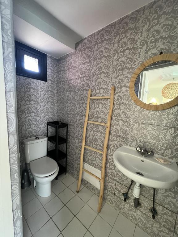 Koupelna v ubytování RIAD RIME QOUSSAI