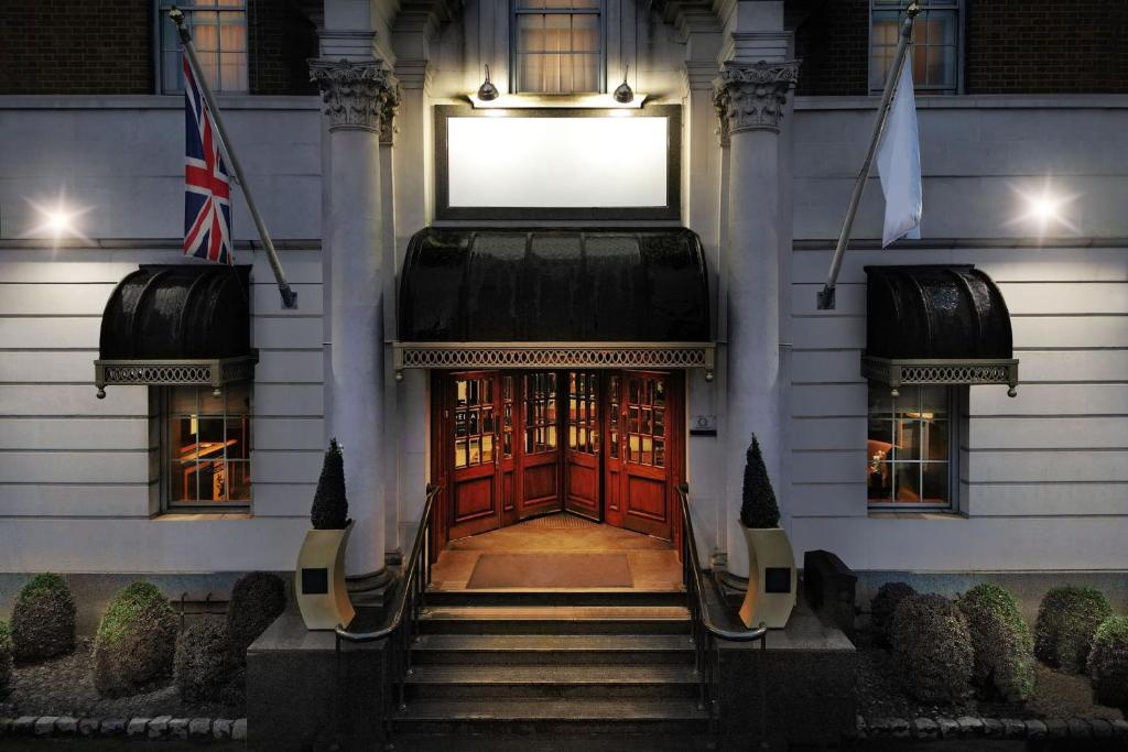 a front entrance to a building with a red door at Delta Hotels by Marriott Birmingham in Birmingham