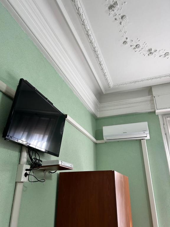 TV a/nebo společenská místnost v ubytování Hotel Barone