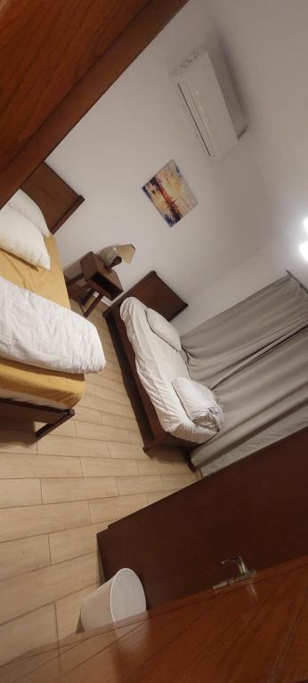 Mountain View Sokhna 2, Sea & Pool View, 3bedrooms, Penthouse with Roof- Families ONLY客房内的一张或多张床位