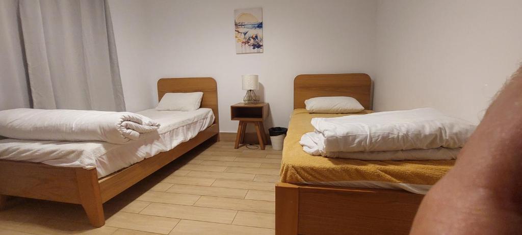Mountain View Sokhna 2, Sea & Pool View, 3bedrooms, Penthouse with Roof- Families ONLY客房内的一张或多张床位