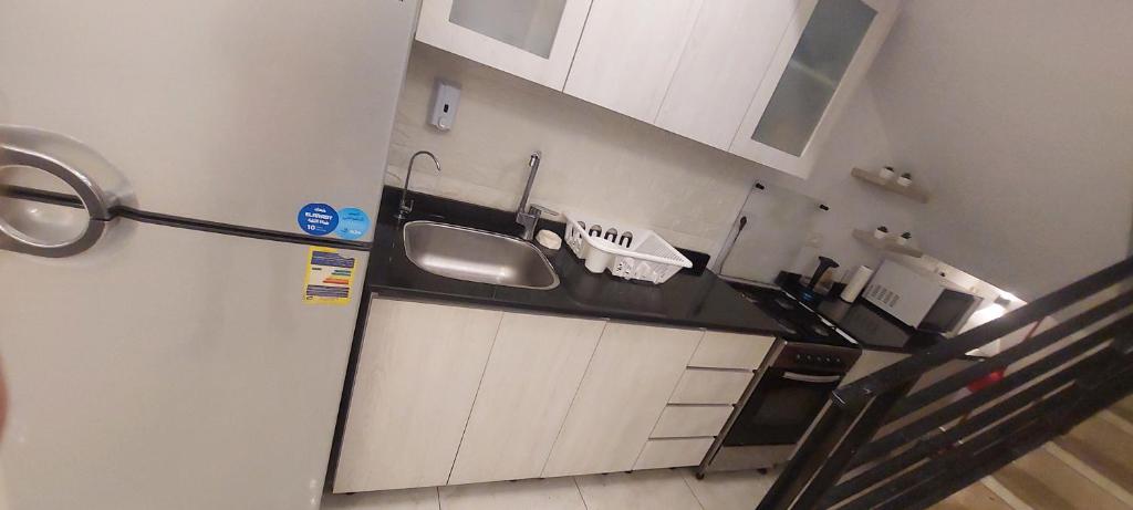 Mountain View Sokhna 2, Sea & Pool View, 3bedrooms, Penthouse with Roof- Families ONLY的厨房或小厨房