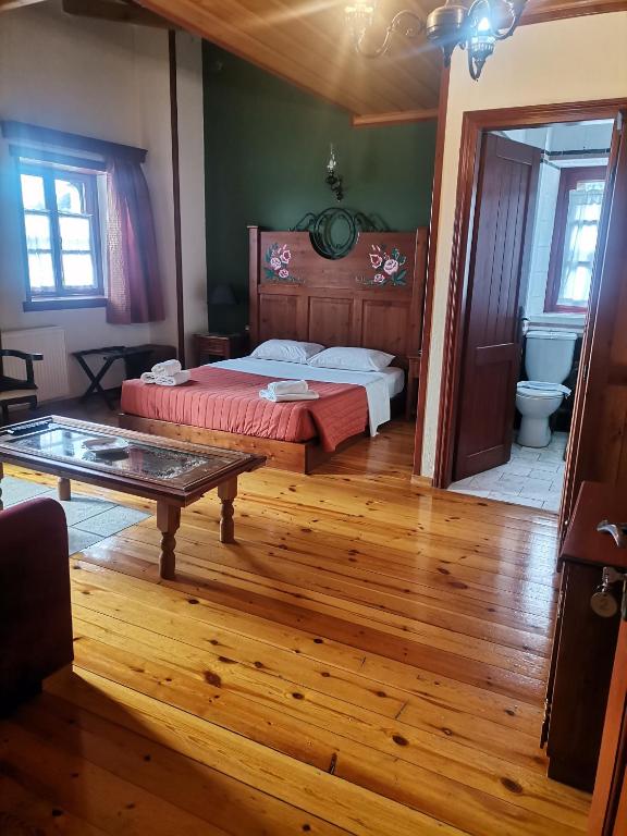 Cama o camas de una habitación en Konstantinou & Elenis