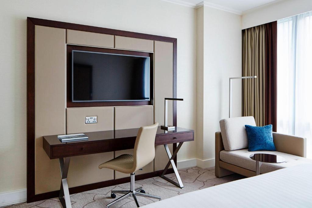London Marriott Hotel Canary Wharf - Deluxe Room, Guest Room, 1 King