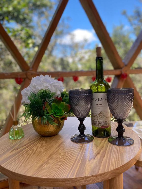 Nápoje v ubytování Laguna Glamping