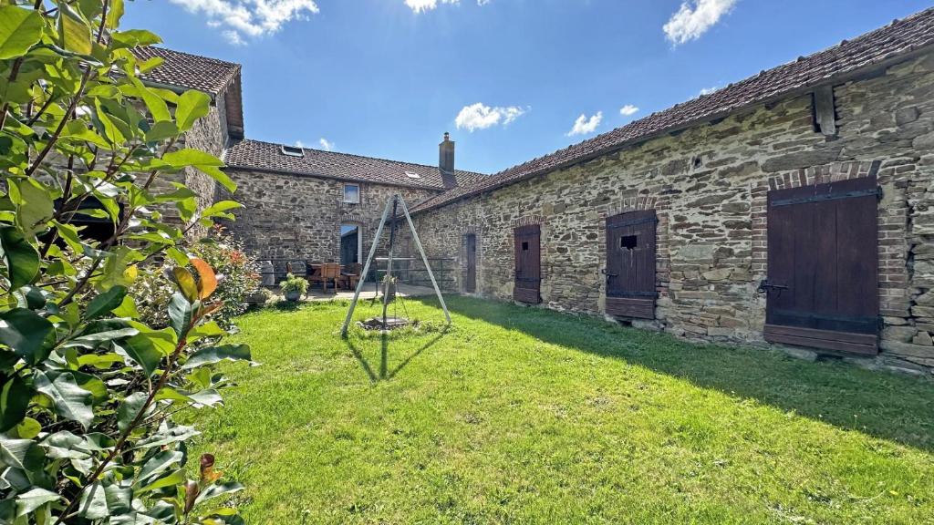 Vonkajšia záhrada v ubytovaní La reserve