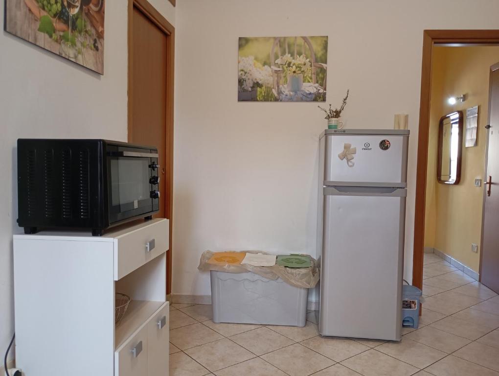 Kuchyň nebo kuchyňský kout v ubytování A CASA DI STÈ - Vicino aeroporto Falcone Borsellino