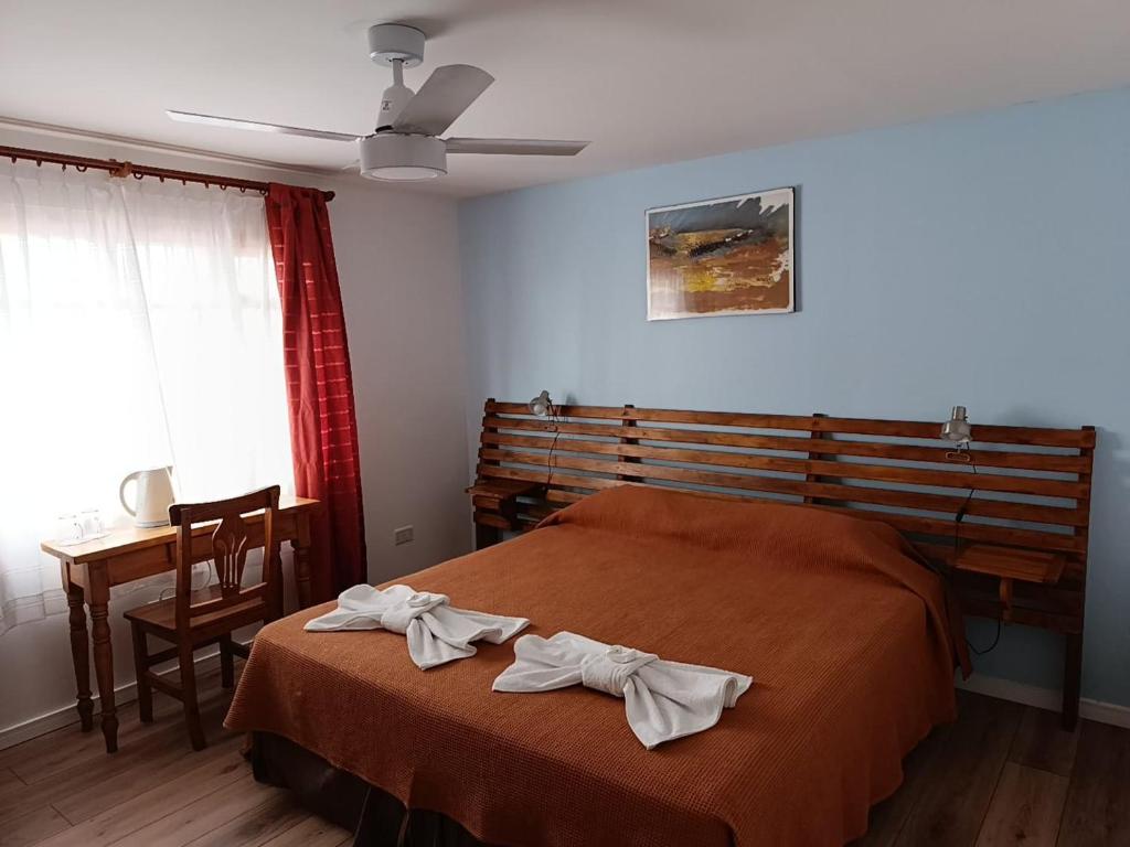 Postel nebo postele na pokoji v ubytování Posada Karut Josh